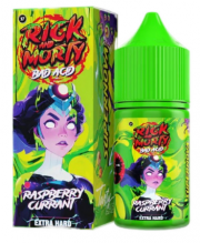 жидкость для электронных сигарет salt Rick and Morty BAD ACID 30 мл Raspberry Currant - Малина смородина кислинка hard