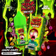 жидкость для электронных сигарет salt Rick and Morty BAD ACID 30 мл Grape Chupa Chups - Виноград конфета кислинка hard