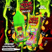 жидкость для электронных сигарет salt Rick and Morty BAD ACID 30 мл Orange Adrenaline - Энергетик апельсин кислинка  hard