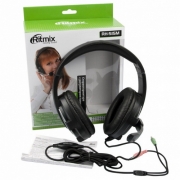 Гарнитура RITMIX RH-515M, накладная, регулятор громкости