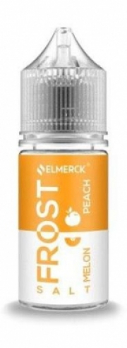 Жидкость ElMerk FROST salt 30 ml  Melon Peach 4.5%