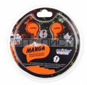 Наушники Smartbuy SBE-1040 Manga, оранжевые