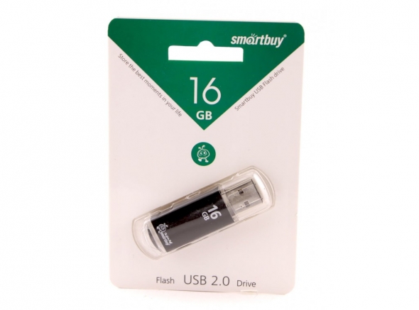 USB 16 gb Smart Buy V-Cut Black